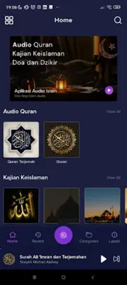 MP3 Al-Quran & Terjemahan android App screenshot 2