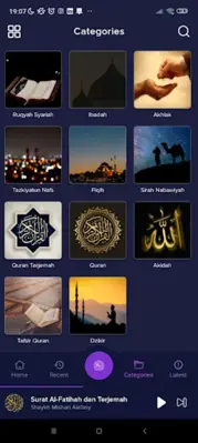 MP3 Al-Quran & Terjemahan android App screenshot 4